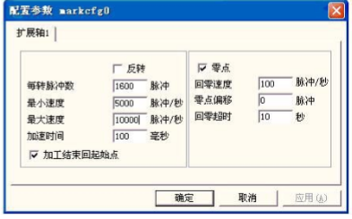 图 8-4 配置参数对话框